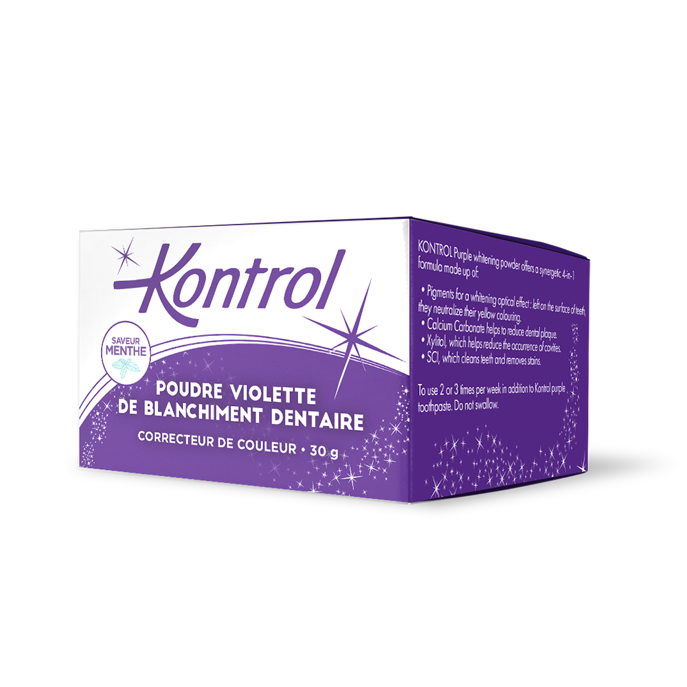 Poudre Violette de Blanchiment Dentaire 30g - Correcteur de Couleur